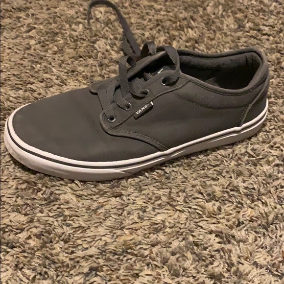 grey vans size 7